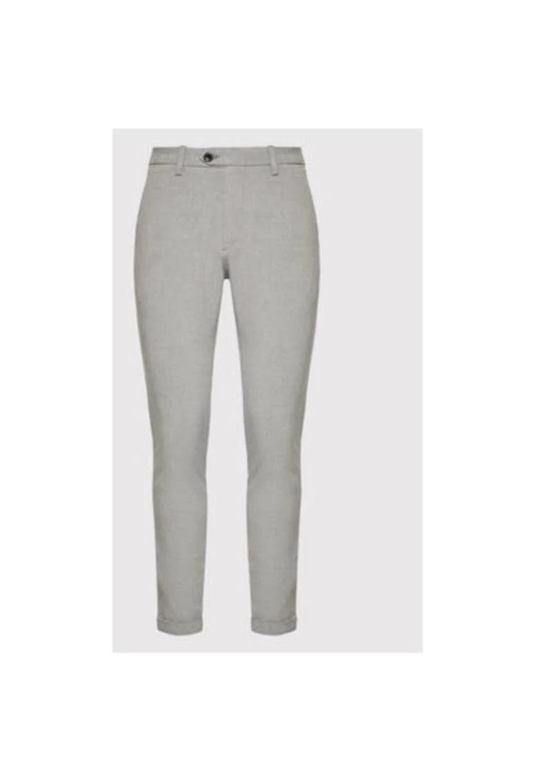 Pantaloni barbati,  208743013, Poliester/Viscoza, Gri, Gri