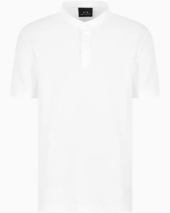 Tricou Henley din bumbac