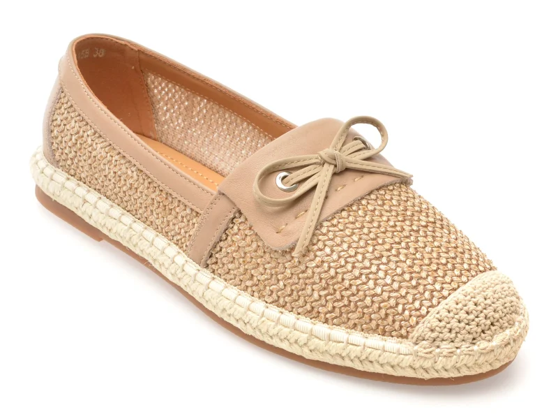 Pantofi EPICA bej, 2515, din material textil