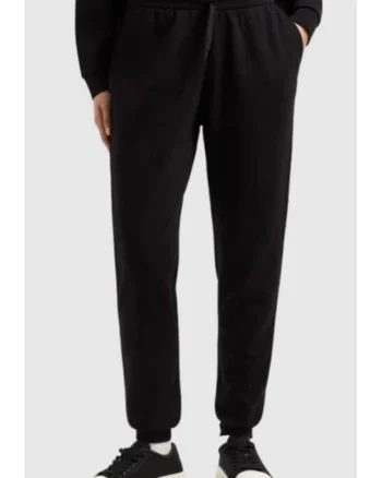 Pantaloni sport cu talie ajustabila si buzunare laterale
