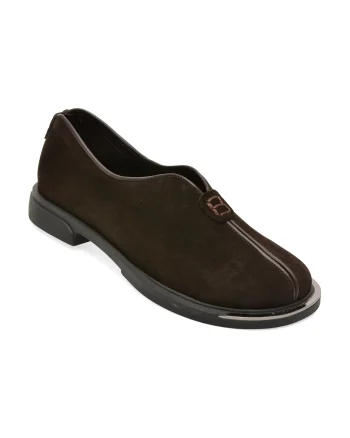 Pantofi IMAGE maro, 2155398, din piele intoarsa