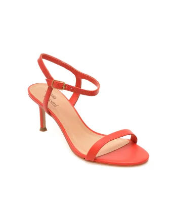 Sandale elegante FLAVIA PASSINI rosii, 373402, din piele naturala