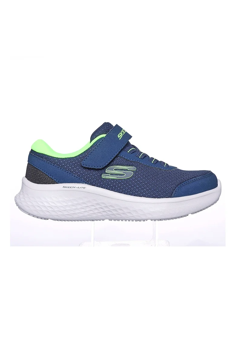 Pantofi sport cu velcro Skech-Lite, Albastru inchis