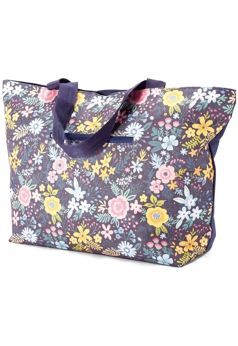 Geanta de plaja  BZ 5802, 51x34x15cm, 26L, poliester, imprimeu 4