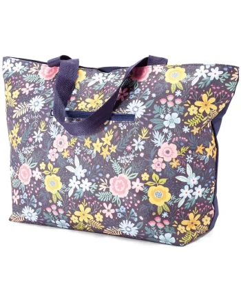 Geanta de plaja  BZ 5802, 51x34x15cm, 26L, poliester, imprimeu 4