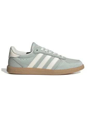 Pantofi sport Breaknet Sleek cu logo, Verde pal/Alb murdar