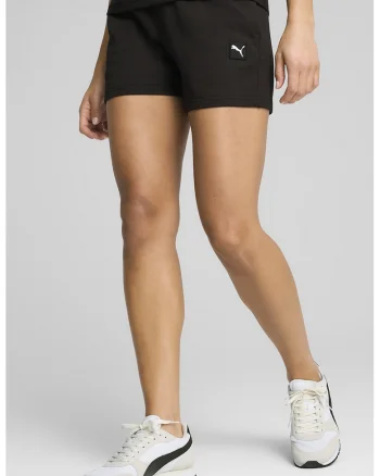Pantaloni scurti regular fit cu logo, Negru