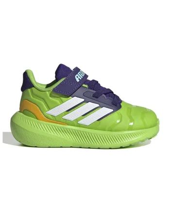 Pantofi sport Marvel Iron Hulk Runfalcon 5, Alb/Verde electric