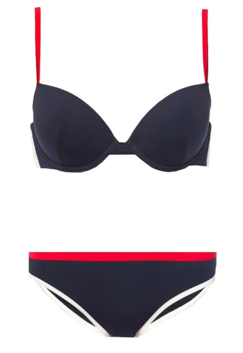 Costum de baie, Emporio Armani  Poliamida/Elastan, Bleumarin, Bleumarin