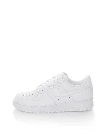 Pantofi sport albi de piele Air Force 1