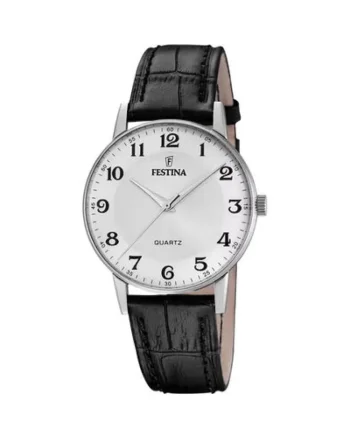 Ceas barbatesc,  F20690/1, Quartz, Negru