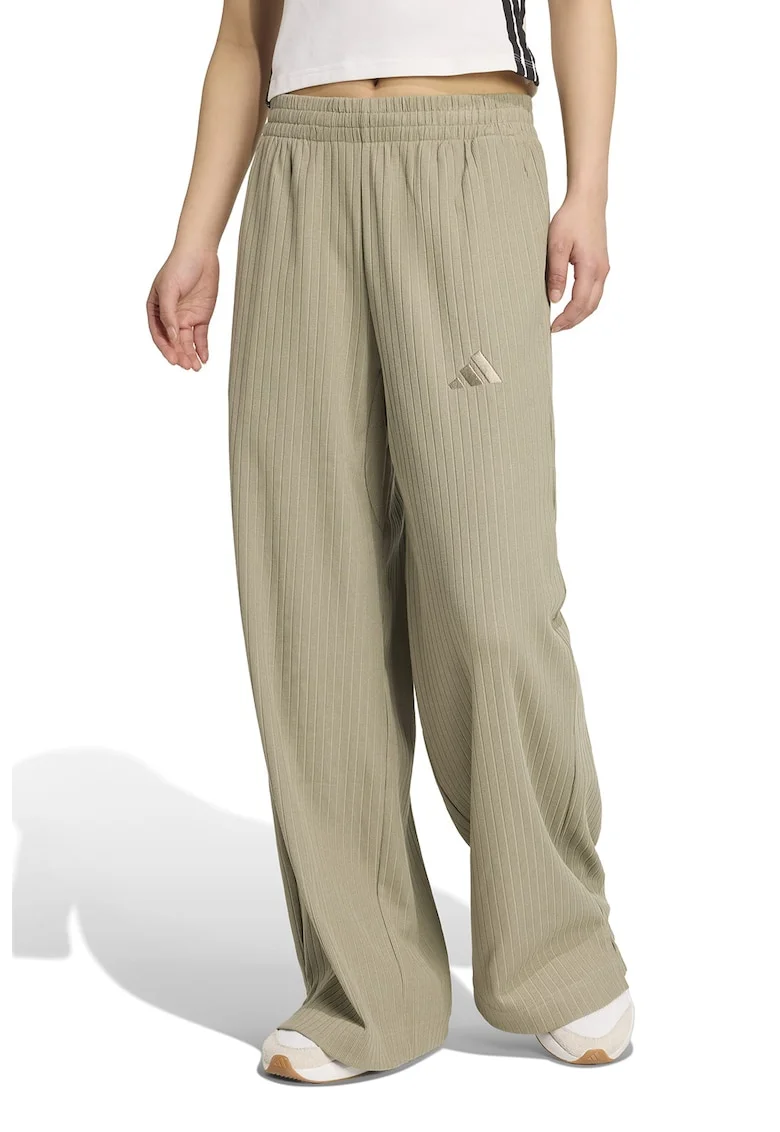 Pantaloni de trening cu croiala ampla, Maro nisip