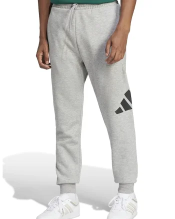 Pantaloni de trening regular fit cu buzunare, Gri melange