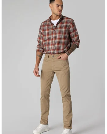 Pantaloni De Barbati Maro Straight Fit