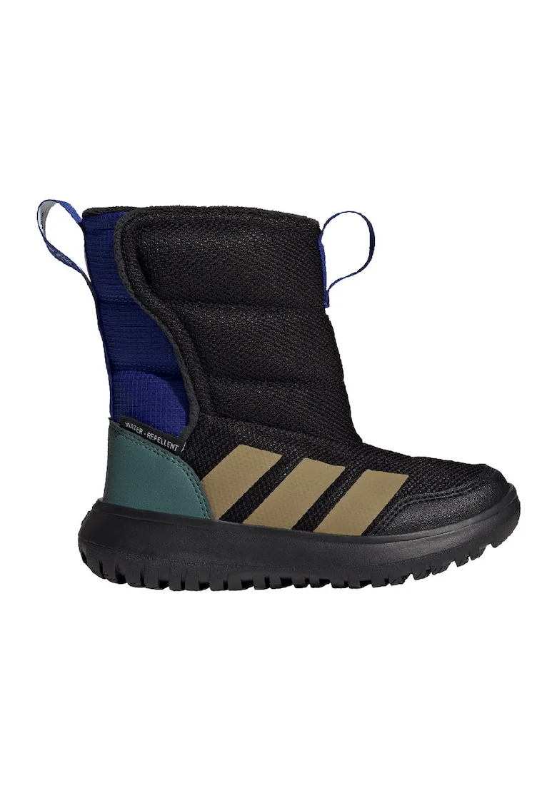Cizme lungi Winterplay, Negru/Albastru royal/Verde aquamarin