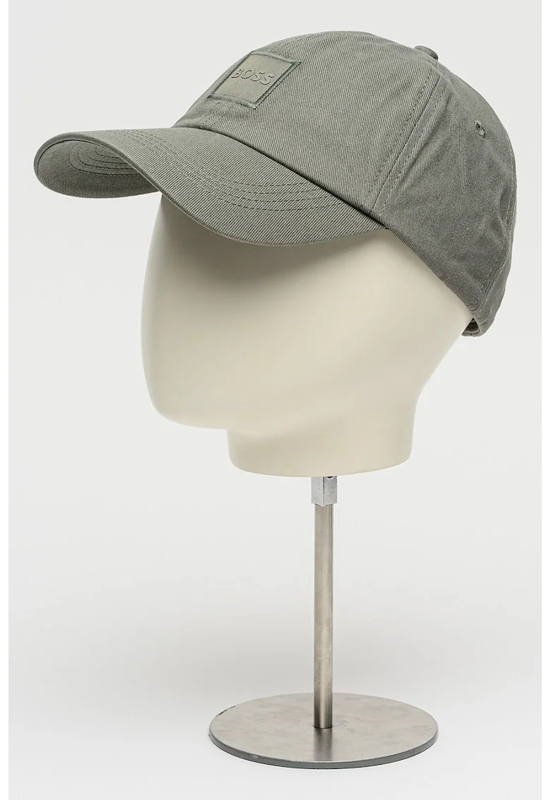 Sapca baseball cu inchidere velcro Darrel, Gri verzui