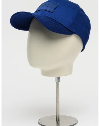Sapca baseball din bumbac cu aplicatie logo Zed, Albastru inchis