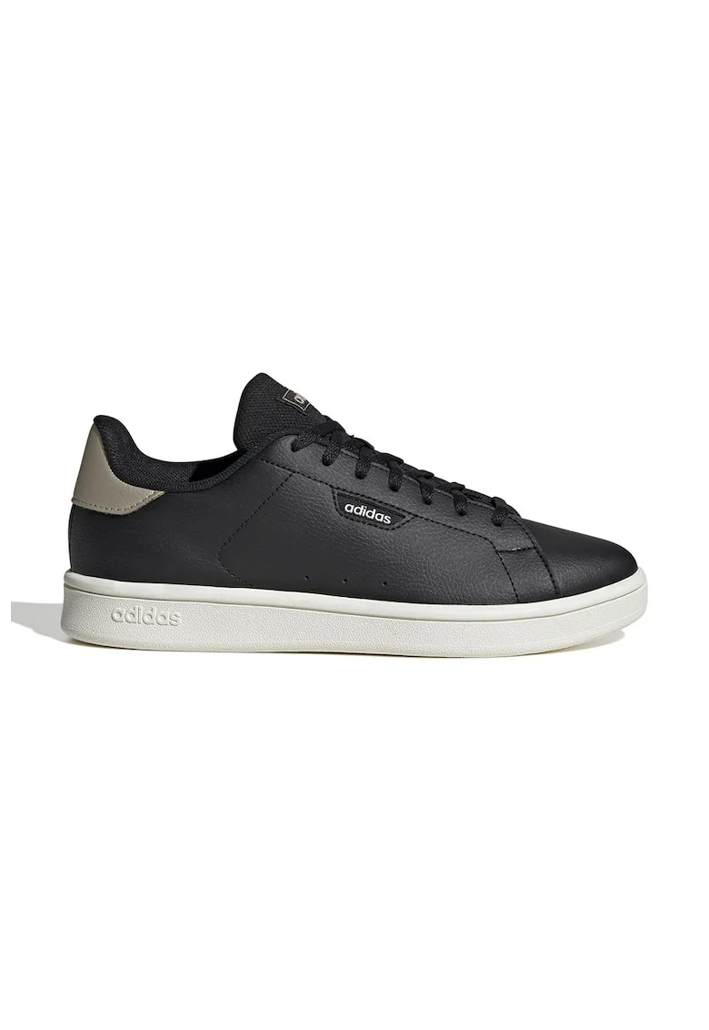 . Pantofi sport Urban Court din piele ecologica, Auriu/Negru