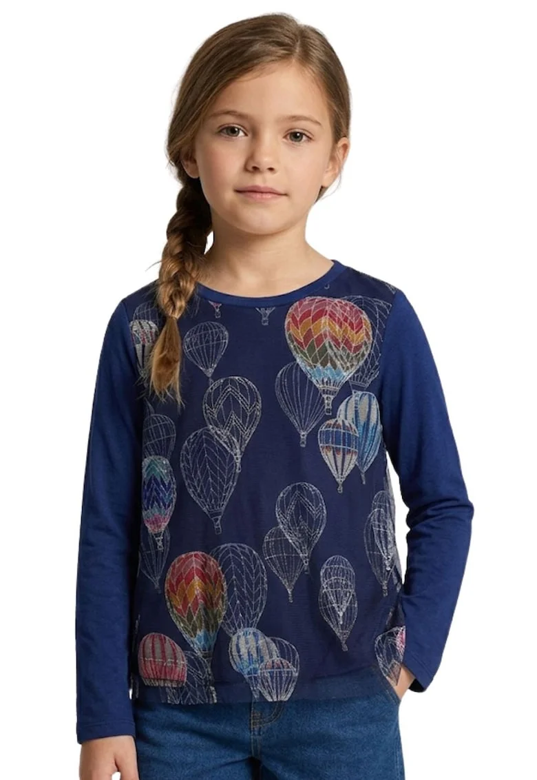 Bluza cu imprimeu baloane Yoko