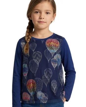 Bluza cu imprimeu baloane Yoko