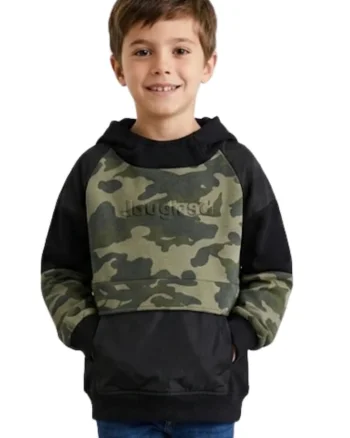 Hanorac cu insertii camuflaj Trineo,