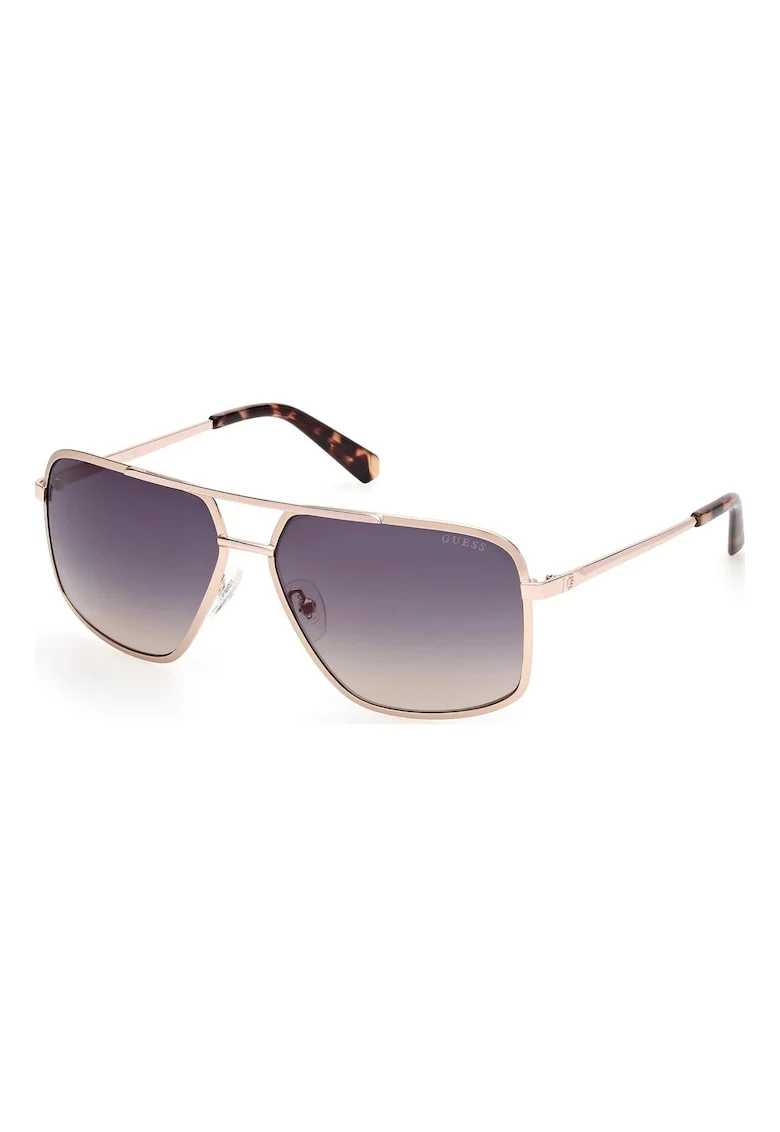 Ochelari de soare bărbați  model GS00167, aviator, lentile degrade, auriu, 60x14x140mm