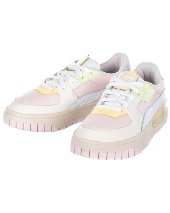 Pantofi din piele cu insertii textile Cali Dream