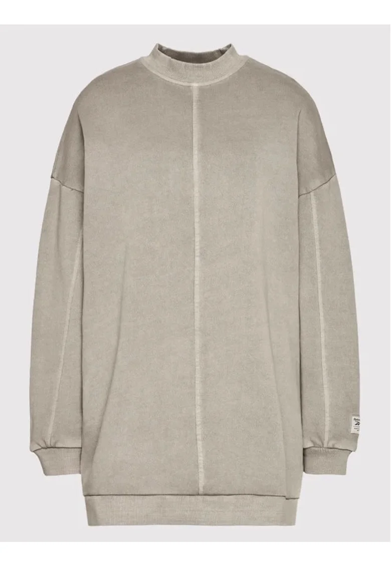 Rochie din amestec de bumbac cu maneca lunga