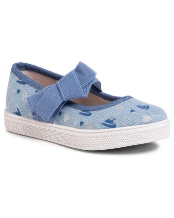 Balerini Mary Jane cu bareta elastica,