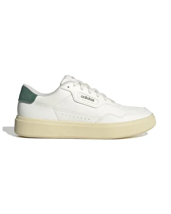 Pantofi sport din piele Park St 2.0, Alb/Verde aquamarin