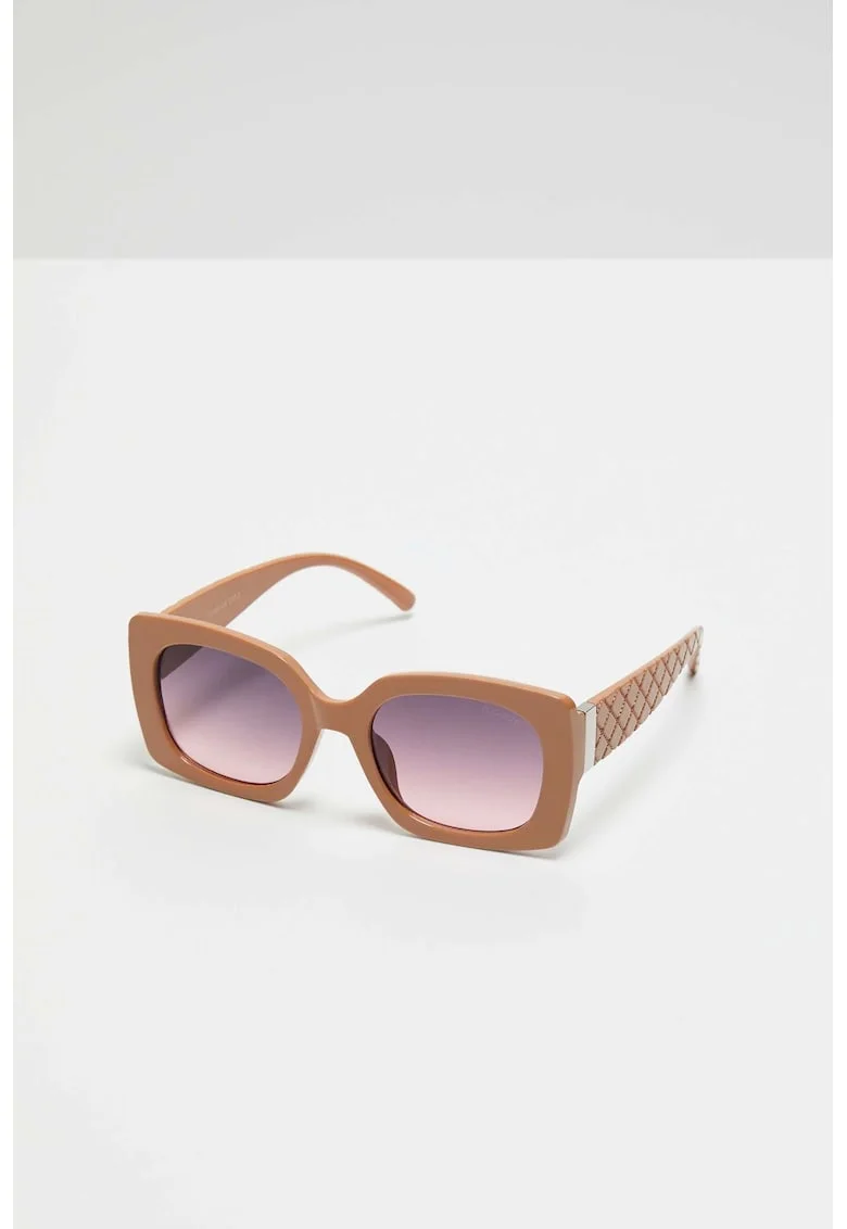 Ochelari de soare dama,  Chena, UV400, Maro, Universal