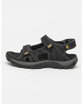 Sandale cu velcro Giles Oxford, Negru