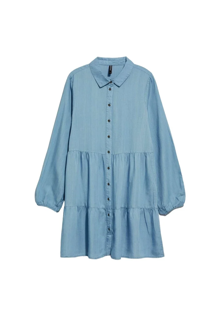 Rochie de dama,  Lyocell, Albastru, Albastru