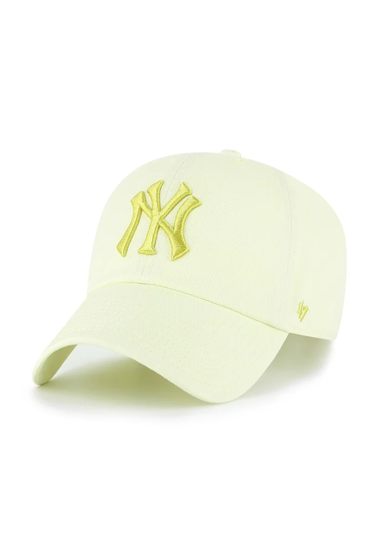 ’47, Sapca New Yor Yankees cu logo brodat, Verde deschis