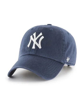 ’47, Sapca baseball cu aplicatie New York, Alb/Bleumarin