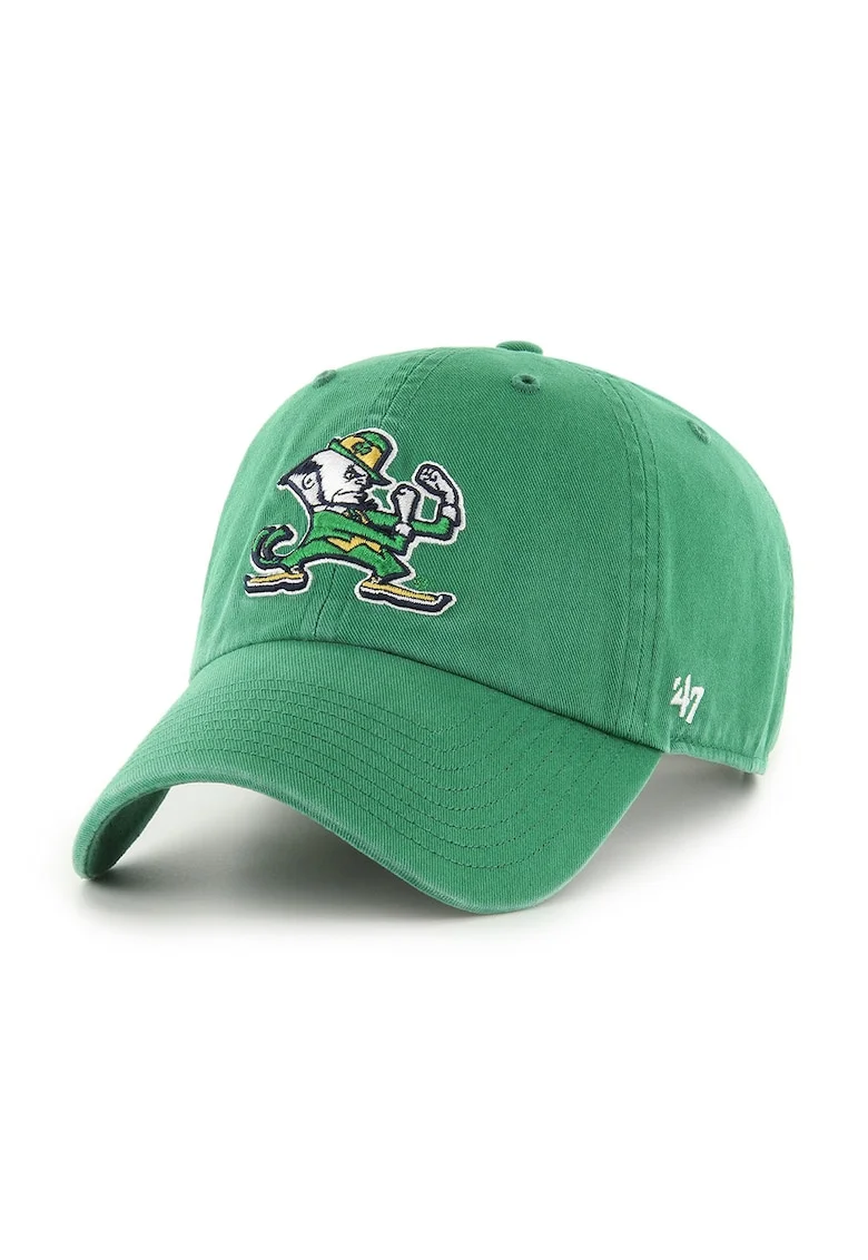 ’47, Sapca cu detaliu brodat Notre Dame, Alb/Galben/Verde irlandez