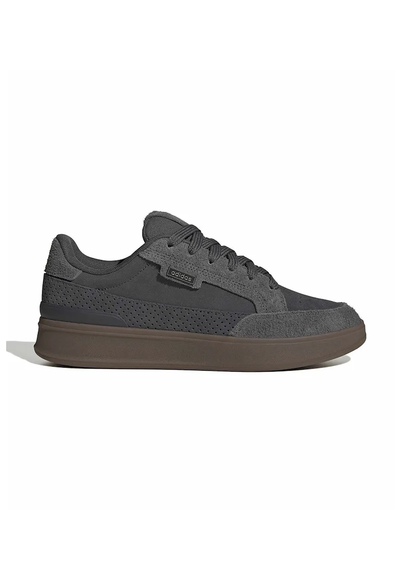 Pantofi sport cu garnituri din piele intoarsa Aspyre 00s, Gri inchis