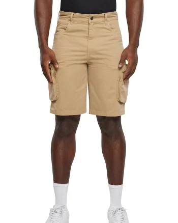 Bermude cargo slim fit, Bej