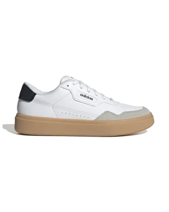 Pantofi sport low-cut din piele si piele ecologica, Negru/Gri deschis/Alb optic