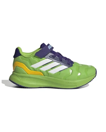 Pantofi sport Iron Hulk Runfalcon 5, Alb/Verde deschis/Bleumarin