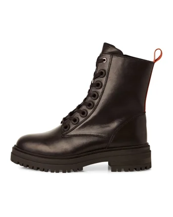 Ghete de piele, Maro inchis/Negru