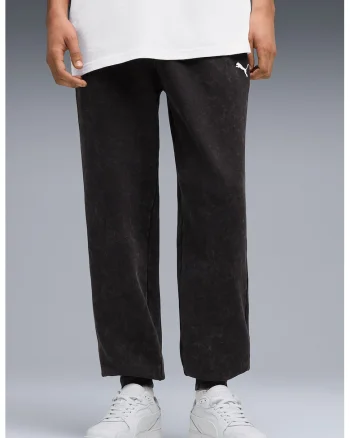 Pantaloni de trening relaxed-fit ESS Elevated, Negru