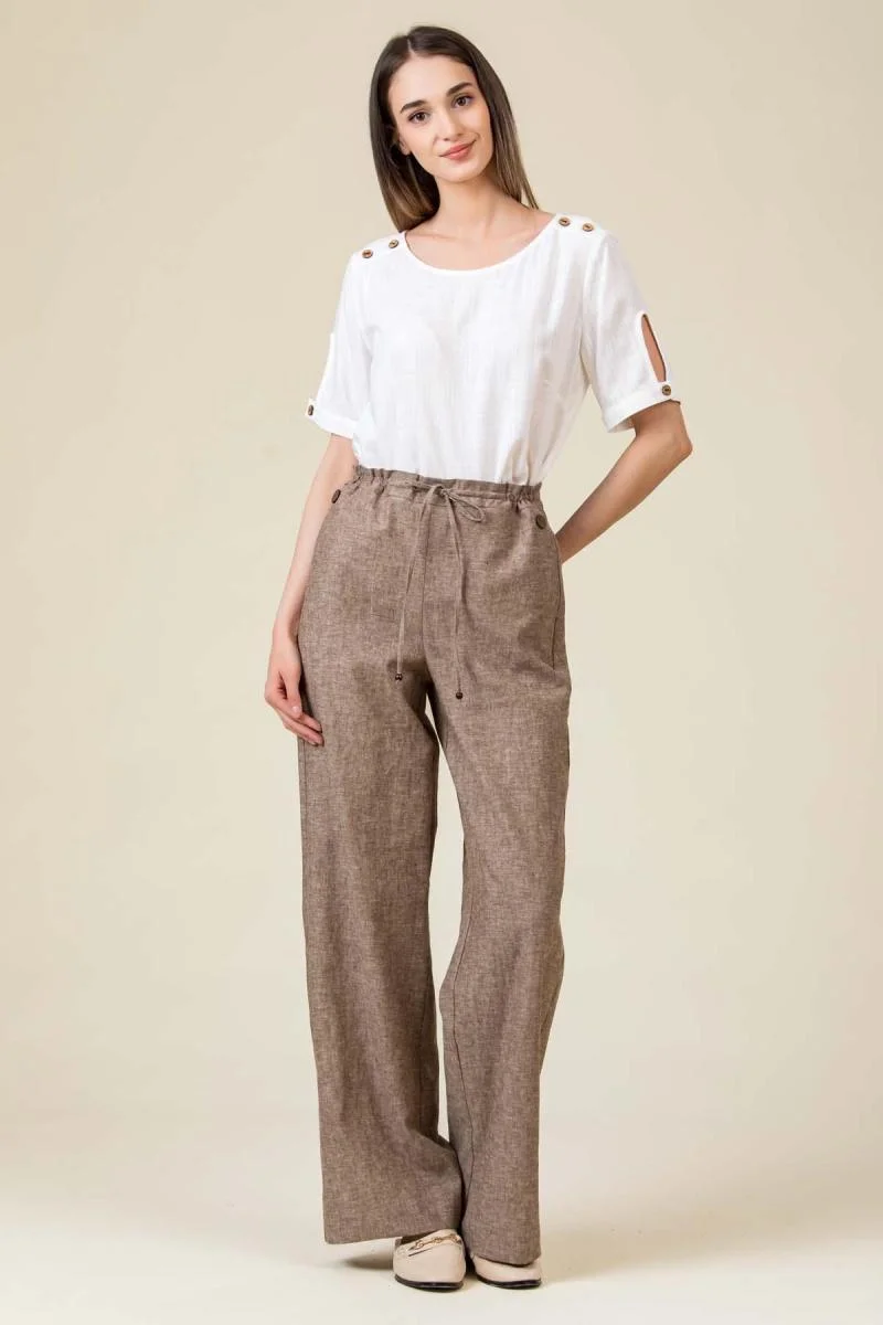 Pantaloni bumbac Ottilie
