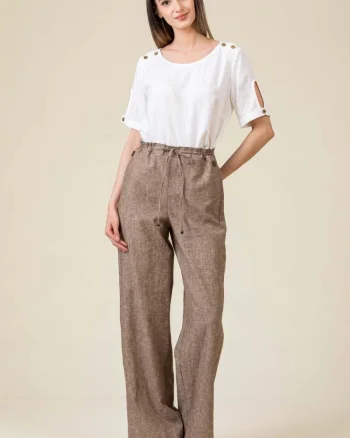 Pantaloni bumbac Ottilie