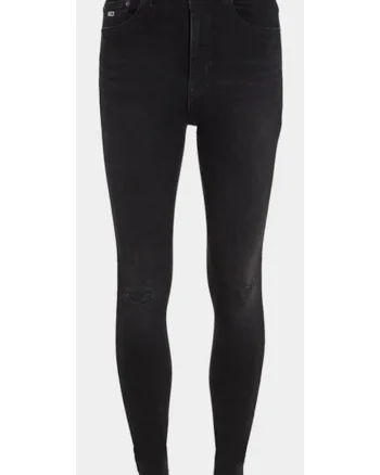 Blugi pentru femei Super Skinny Fit,  Bumbac, Negru, Negru