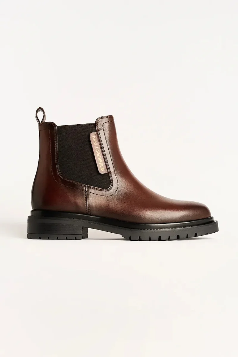 Karl Lagerfeld cizme de piele BINKY