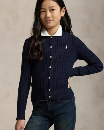 Polo Ralph Lauren cardigan din bumbac pentru copii