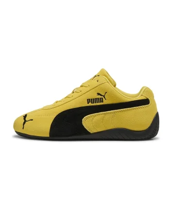 Pantofi Speedcat OG sport din piele intoarsa, Negru/Galben