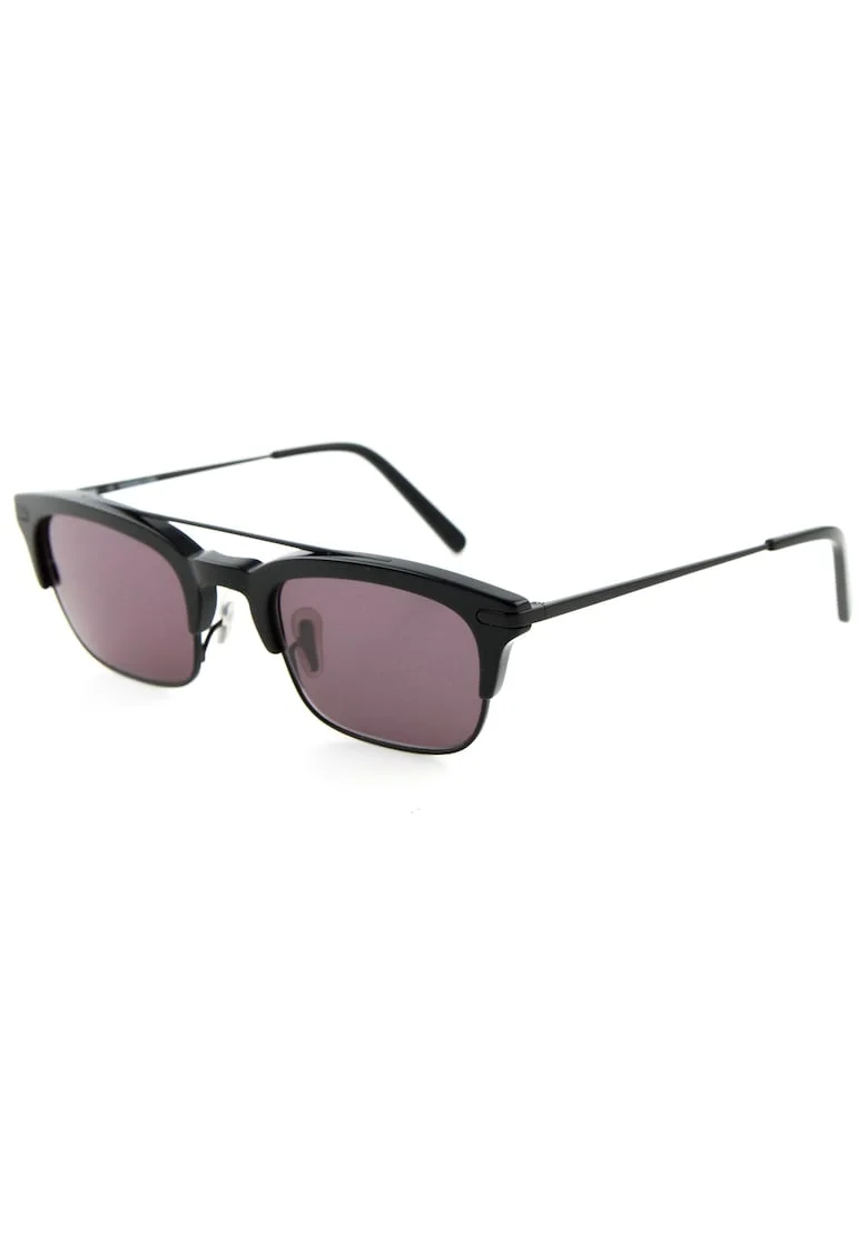 Ochelari de soare,  model Nate, negru, 52x24x145mm, set cu etui