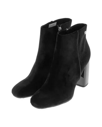 Botine cu toc masiv,